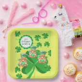レイプラカウンズを飛び上げろ!St pattys day ペーパープレート (パーティー)