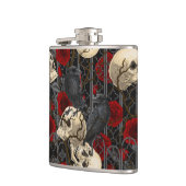 レイベンの秘密。暗くて陰気なゴシック様式のイラストレーション フラスク (左)