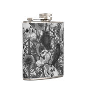 レイベンの秘密。暗くて陰気なゴシック様式のイラストレーション フラスク (右)