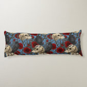 レイベンの秘密。暗くて陰気なゴシック様式のイラストレーション ボディピロー (裏面)