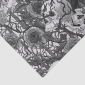 レイベンの秘密。暗くて陰気なゴシック様式のイラストレーション 薄葉紙 (詳細)