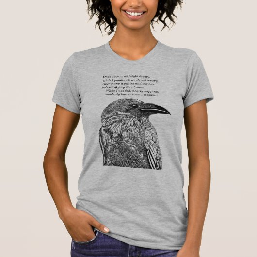 レイベンイラストレーション&詩Get Tシャツ (正面)
