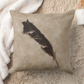 レイベンズフェザーバードラバーカウデザイン クッション (ブランケット)