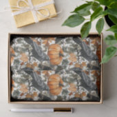 レイベンハロウィーンカボチャ水彩秋 薄葉紙 (ギフト)