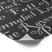 レイベンポープリント ポスター (角)