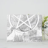 レイベンマジック異教のウィッカ着色ページ (スタンド正面)