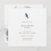 レイベンムーンフォレストハローウィンパーティ招待状 招待状 (正面/裏面)