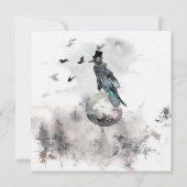 レイベンムーンフォレストハローウィンパーティ招待状 招待状 (裏面)