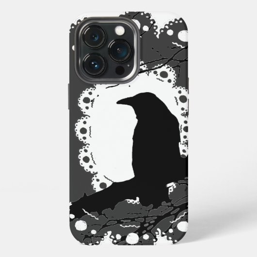 レイベンレースB&W iPhoneケース (裏面)