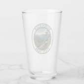 レイベンロック州パークノースカロライナ旅行バッジ タンブラーグラス (裏面)