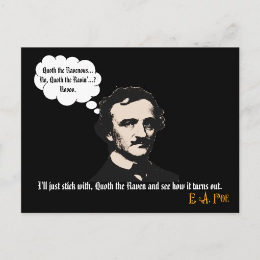 レイベン不機嫌 ポストカード (正面)