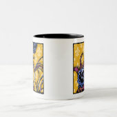 レイベン不機嫌-ポップ・アートのゴシック悪夢シュレアル ツートーンマグカップ (中央)