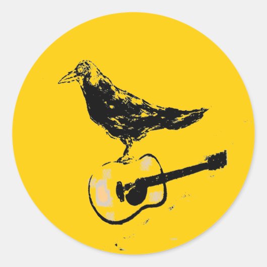 レイベン・ギター・ソング ラウンドシール (正面)