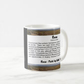 レイベン コーヒーマグカップ (正面右)