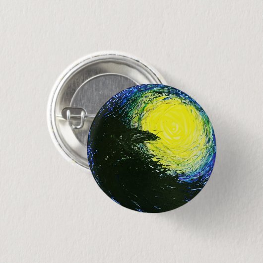 レイベン 缶バッジ (正面&裏面)