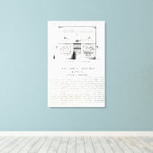 レイミントンのストーブかキッチナーか キャンバスプリント (インサイチュ (ウッドフロア))