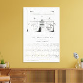 レイミントンのストーブかキッチナーか キャンバスプリント (インサイチュ (リビング))