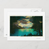 レイムギャザリングのあるアラスカ、ケナイ湖 ポストカード (正面/裏面)