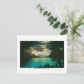 レイムギャザリングのあるアラスカ、ケナイ湖 ポストカード (スタンド正面)