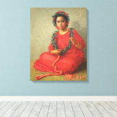 'レイメーカー' – セオドアの女性 キャンバスプリント (インサイチュ (ウッドフロア))