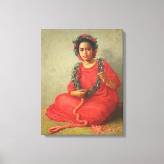 'レイメーカー' – セオドアの女性 キャンバスプリント (正面)