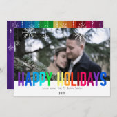 レイモダンンボーホリデーカード シーズンカード (正面/裏面)