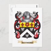 レイモンド家紋（ファミリー crest） ポストカード (正面/裏面)