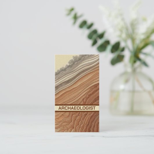 レイヤの後の考古学者のレイヤ 名刺 (スタンド正面)