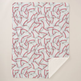 レイヤベースボールのパターン シェルパブランケット