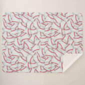 レイヤベースボールのパターン シェルパブランケット (正面(横))