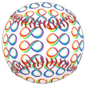 レイヤレインボーインフィニティシンボル ソフトボール (裏面)