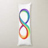 レイヤレインボーインフィニティシンボル ボディピロー (裏面 (縦))