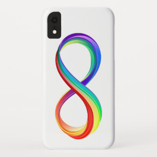 レイヤレインボーインフィニティシンボル iPhone XRケース