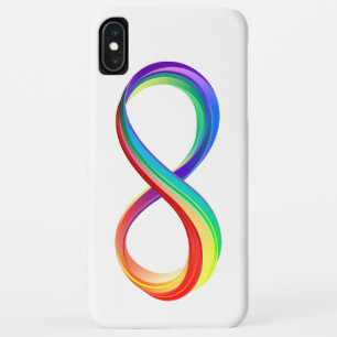 レイヤレインボーインフィニティシンボル iPhone XS MAXケース