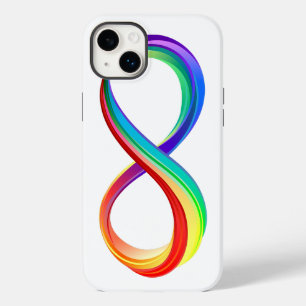 レイヤレインボーインフィニティシンボル Case-Mate iPhone 14 PLUSケース