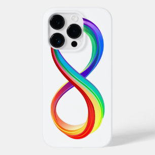 レイヤレインボーインフィニティシンボル Case-Mate iPhone 14 PROケース