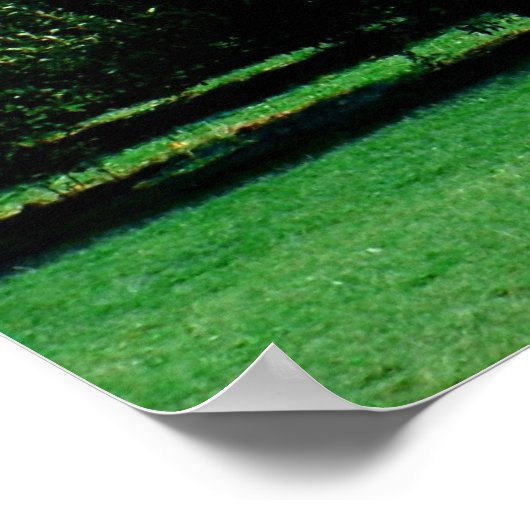 レイヤーの自然 ポスター (角)