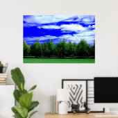 レイヤーの自然 ポスター (ホームオフィス)