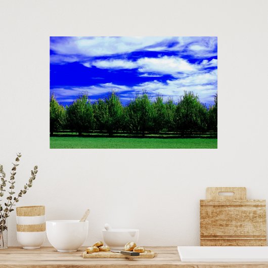 レイヤーの自然 ポスター (キッチン)