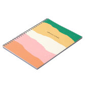 レイヤージャーナル – グレープフルーツ ノートブック (左側)