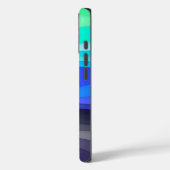 レイヤードウェーブ iPhoneケース | ダークギャラクシー Case-Mate iPhoneケース (裏面 / 左)