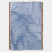 レイヤードブルー スローブランケット (正面縦)