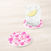 レイヤードラブコースター水カラーハートスイートノート コースター (側面)