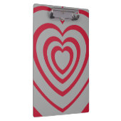 レイヤードレッド&グレーハートの美学 クリップボード (右)