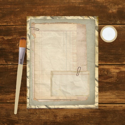 レイヤーヴィンテージスクラップブック紙5