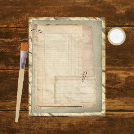 レイヤーヴィンテージスクラップブック紙5