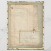 レイヤーヴィンテージスクラップブック紙5 (正面)