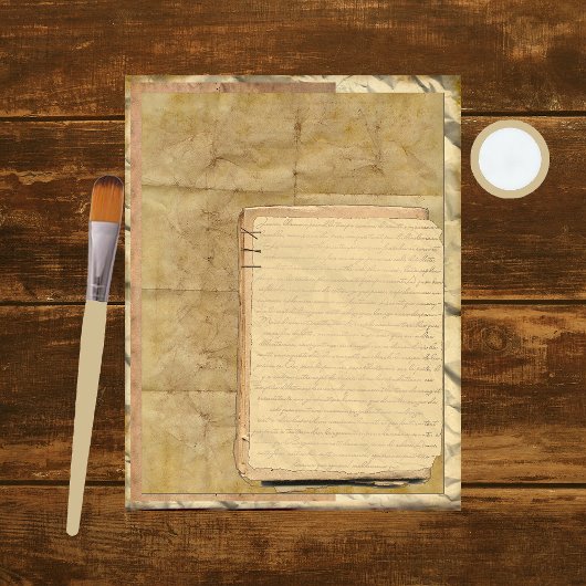 レイヤーヴィンテージスクラップブック紙9