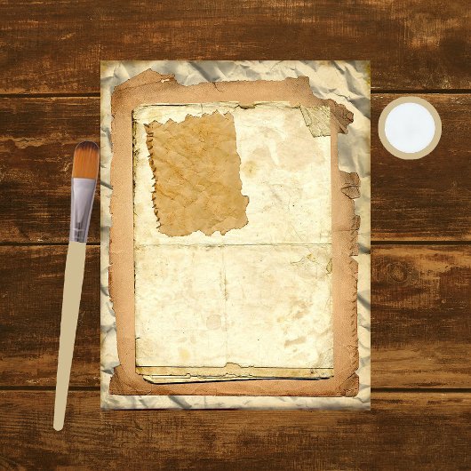 レイヤー・オブ・ヴィンテージ・スクラップブック紙10