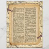 レイヤー・オブ・ヴィンテージ・スクラップブック紙12 (正面)